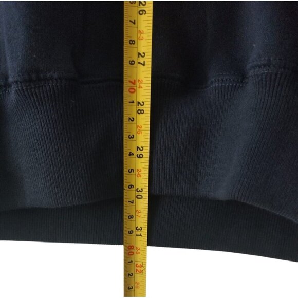 Vintage Cape Cod 1/4 Zip Navy Pullover Sweatshirt Unisex Size L. - Picture 7 of 7